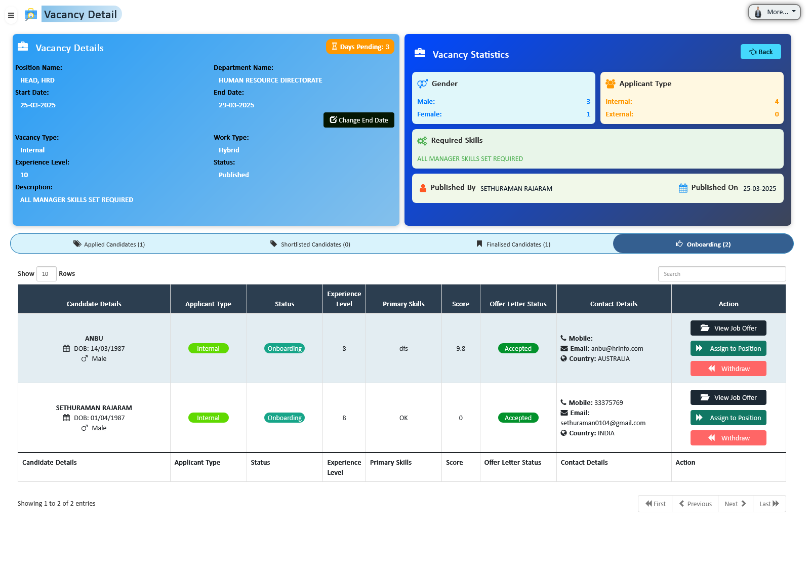 Onboarding